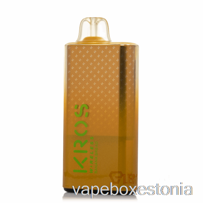 Vape Box Estonia Kros Juhtmevaba 9000 ühekordne Banaanileib